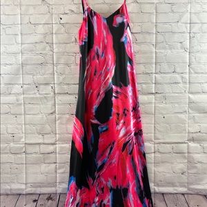 Chic boutique rose sun dress